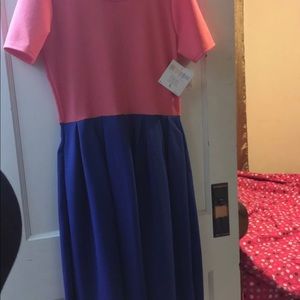 LuLaRoe Amelia  Dress Size Large